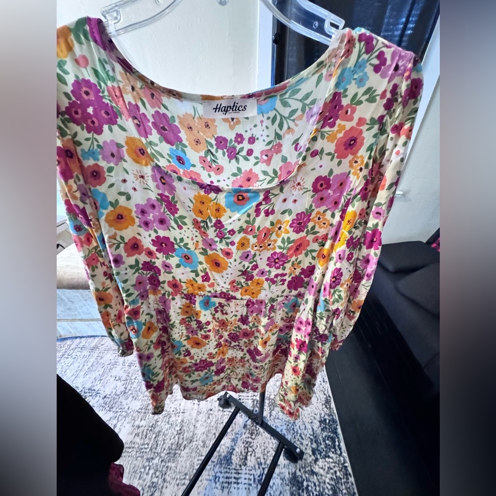 Harper Floral Women's Blouse - Multicolor